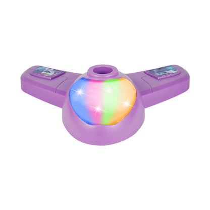 Disney Frozen Double Karaoke Mic Stand with Colourful Lights