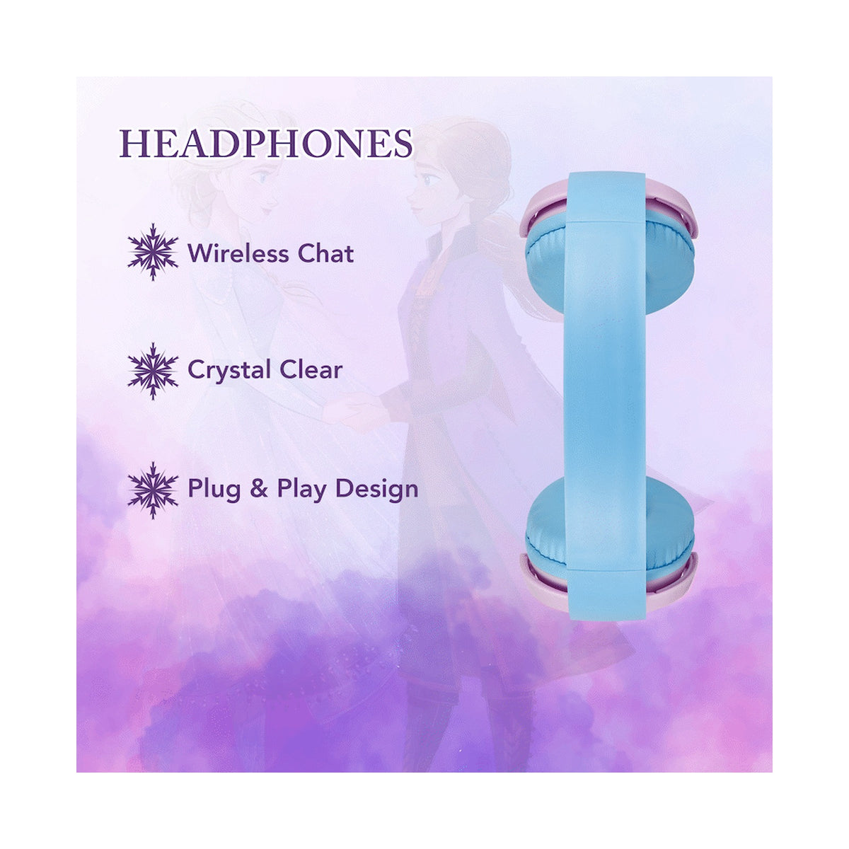 Disney Frozen Bluetooth Wireless Stereo Headphones