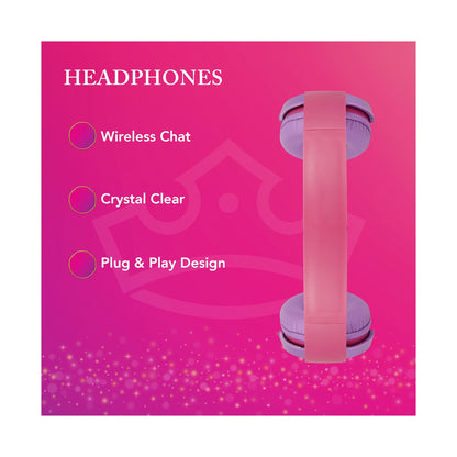 Disney Princess Bluetooth Wireless Stereo Headphones