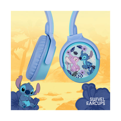Disney Stitch Bluetooth Wireless Stereo Headphones