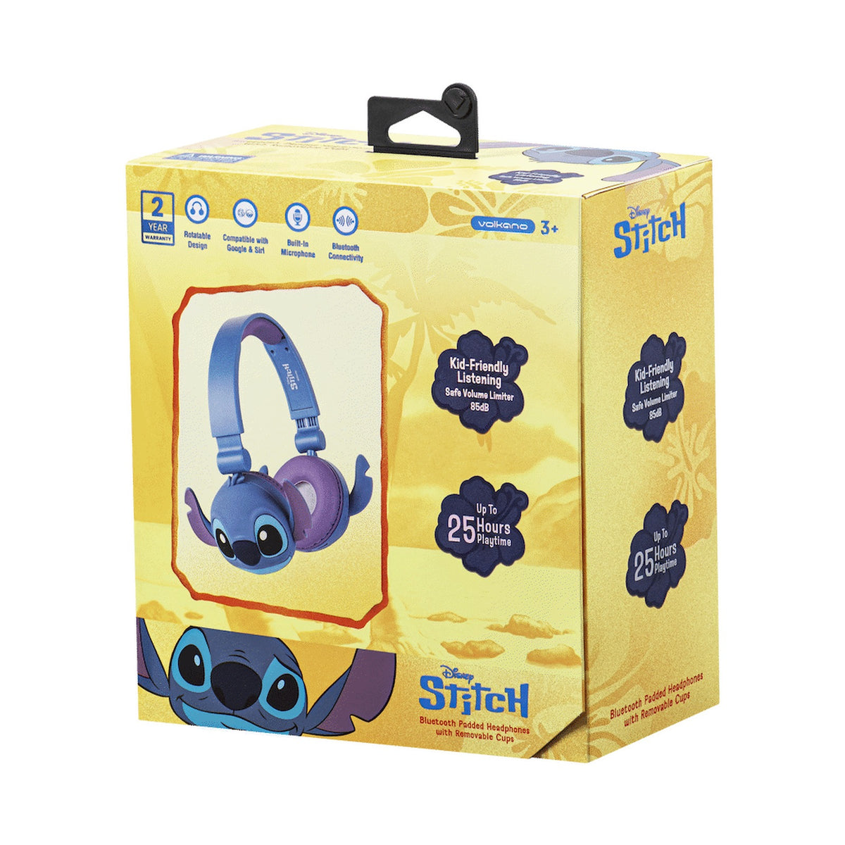 Stitch Bluetooth Padded Headphone with Removable Cups