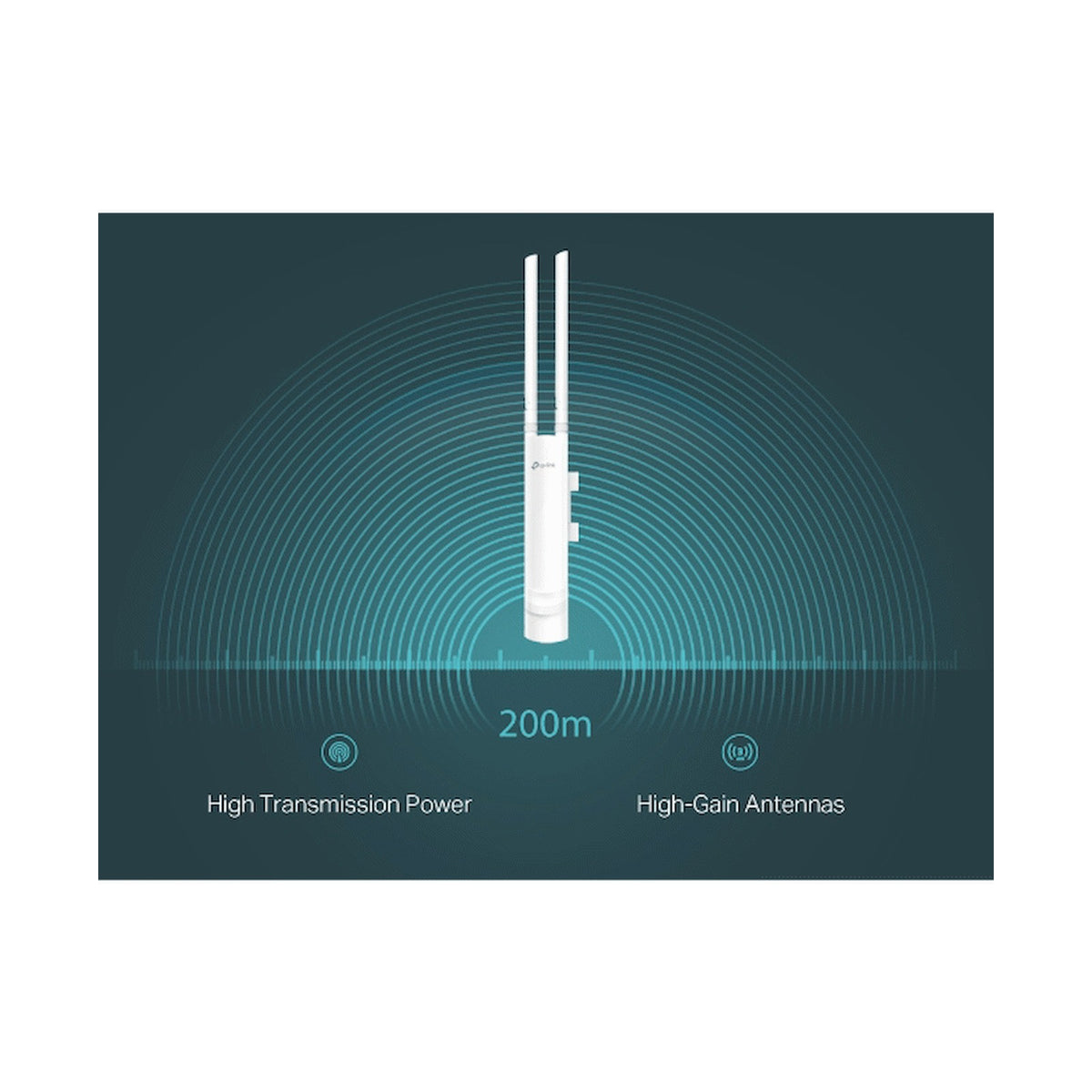 TP-Link EAP110-OUTDOOR 300Mbps Wireless N Outdoor Access Point