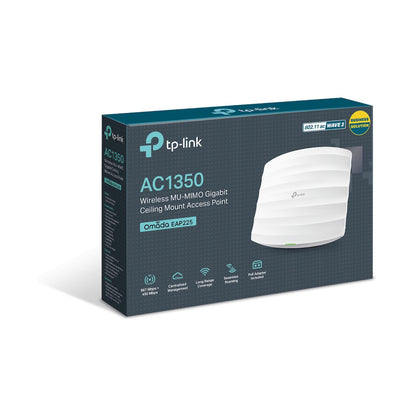 TP-Link EAP225 AC1350 Wireless Dual-Band Ceiling-Mount Access Point