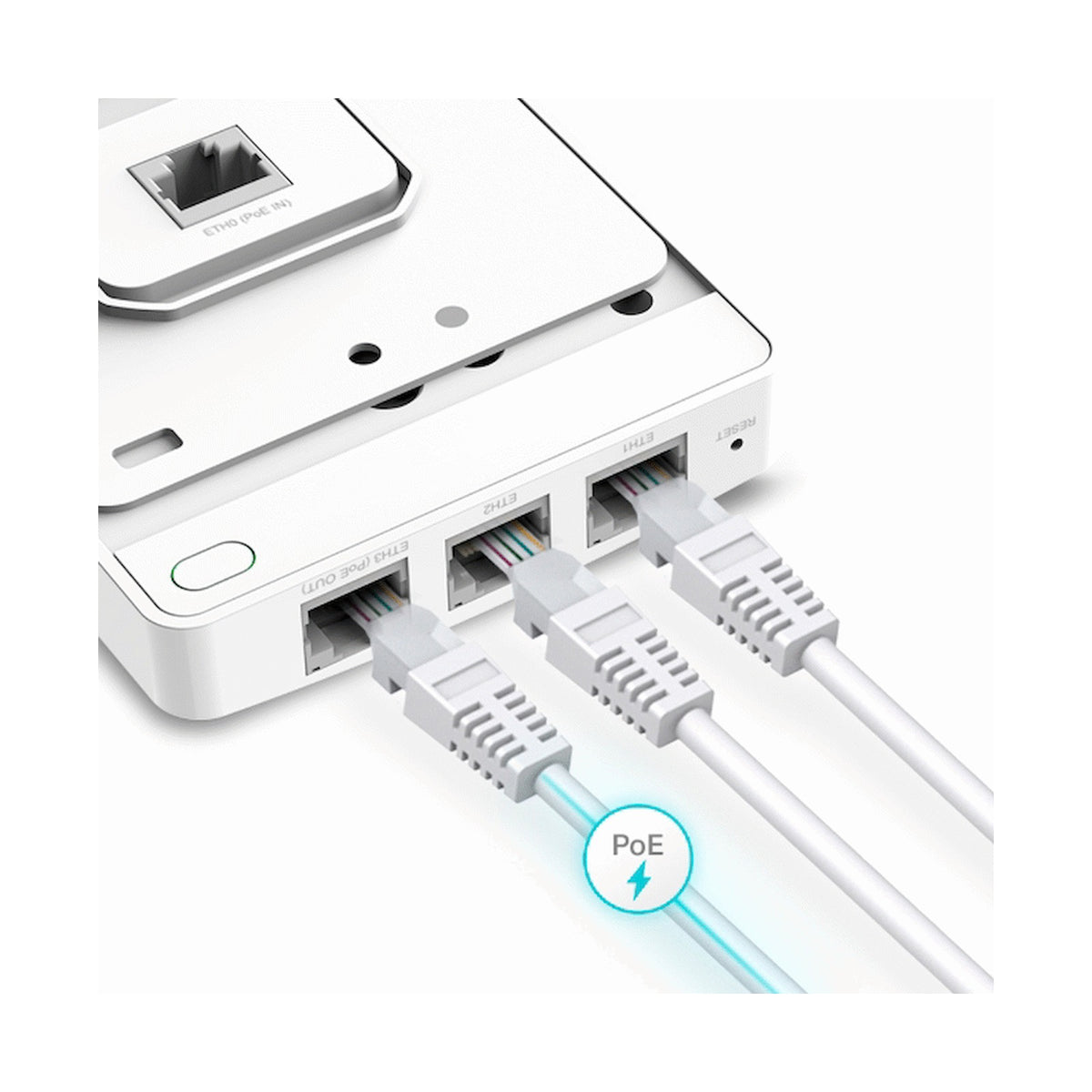 TP-Link EAP615 Wall AX1800 Wall Plate Wi-Fi 6 Access Point