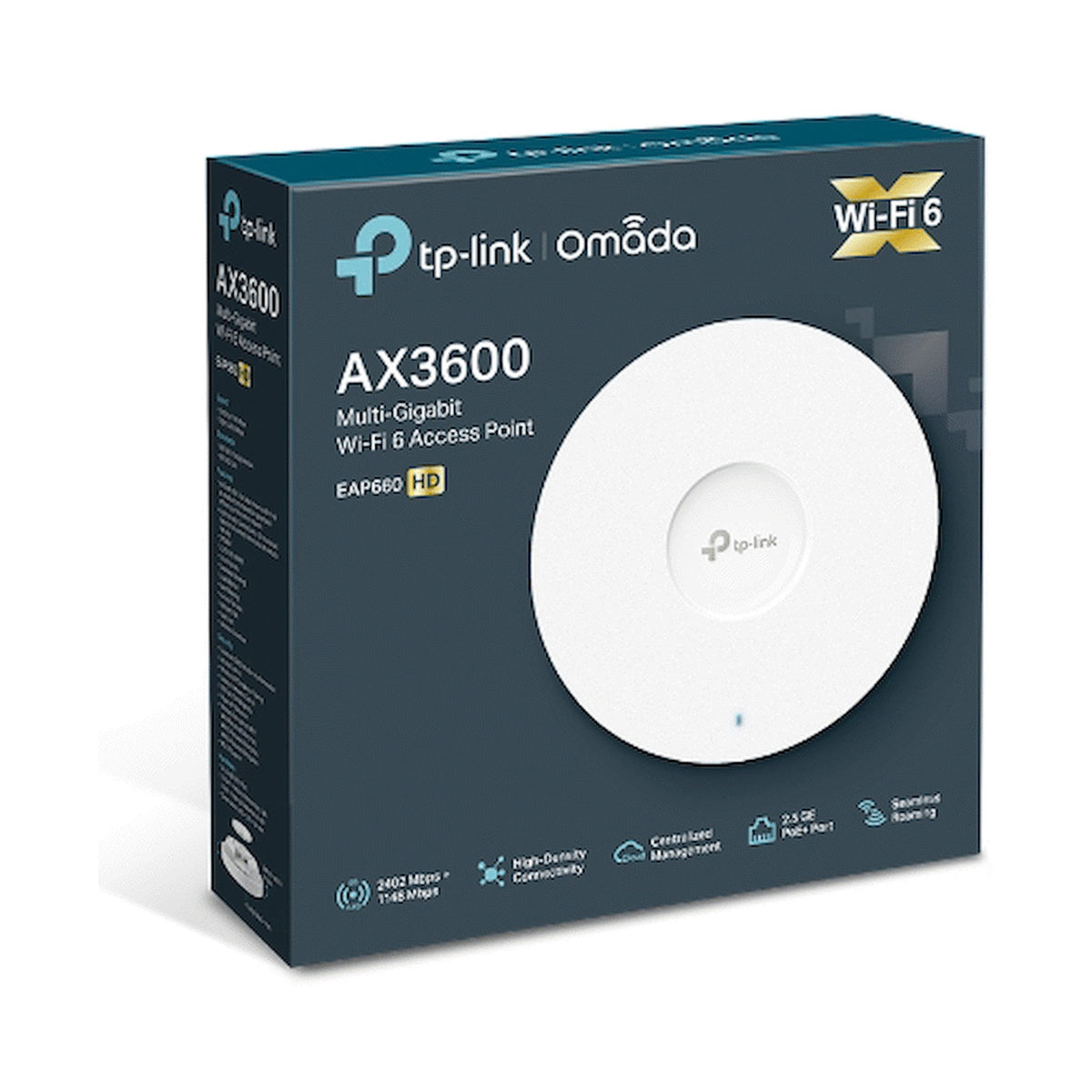 TP-Link EAP660 HD AX3600 Ceiling Mount Wi-Fi 6 Access Point