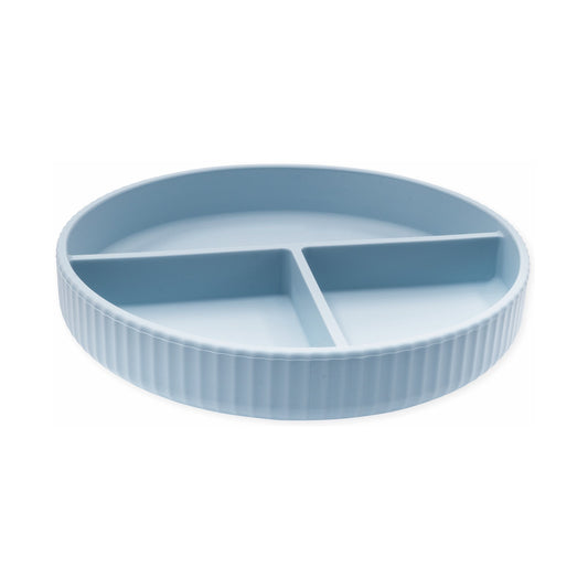 Echo Baby Silicone Suction Plate - Powder Blue