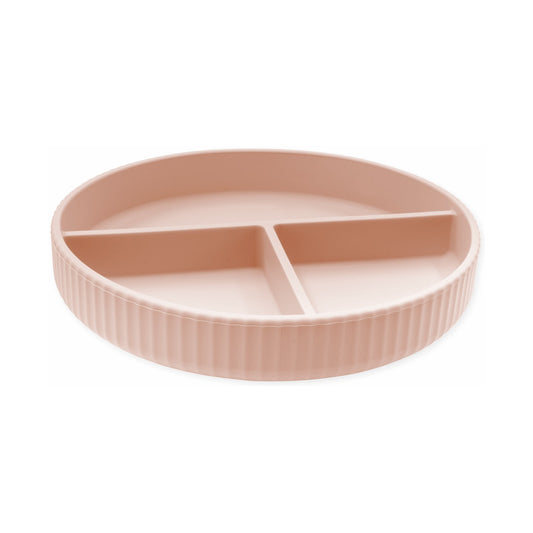 Echo Baby Silicone Suction Plate - Rose