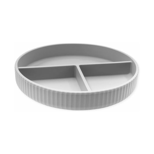 Echo Baby Silicone Suction Plate - Stone