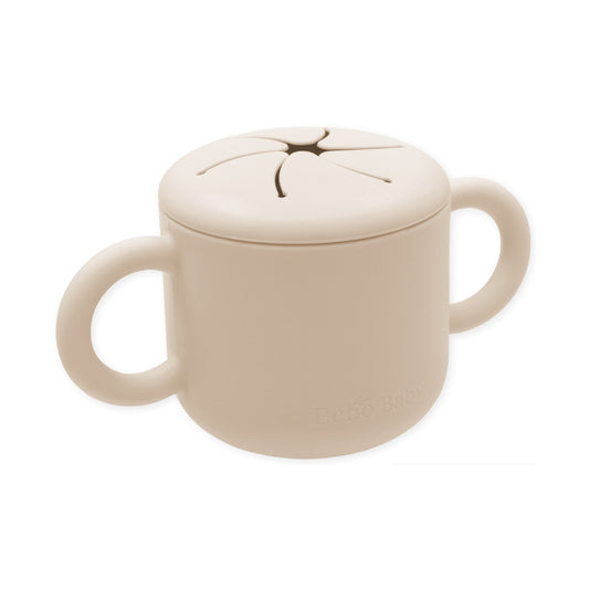 Echo Baby Silicone Snack Cup - Ivory