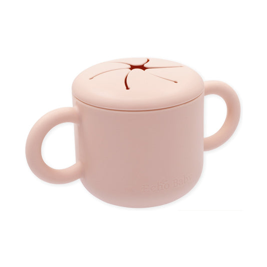 Echo Baby Silicone Snack Cup - Rose
