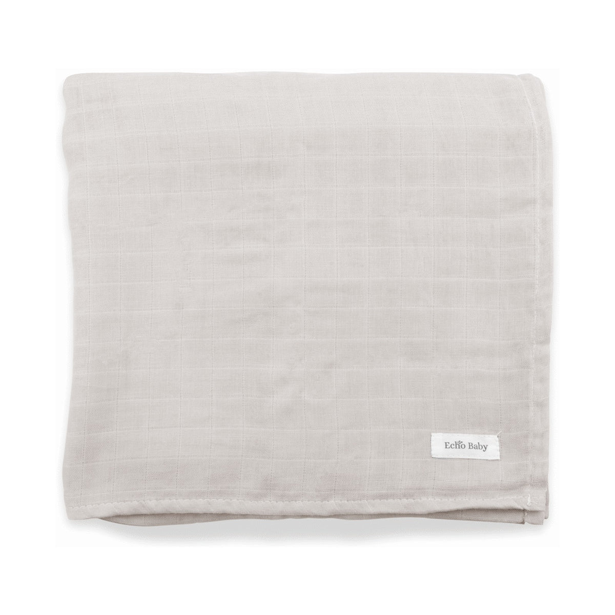 Echo Baby Muslin Swaddle Blanket - Stone