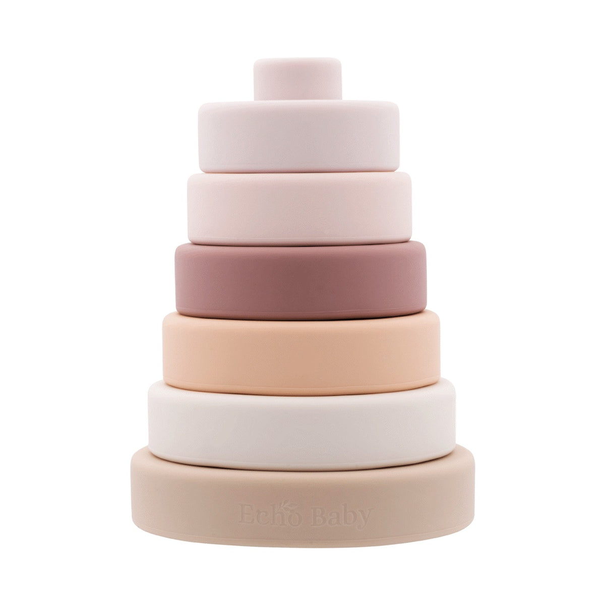 Echo Baby Silicone Stacking Rings - Sunset