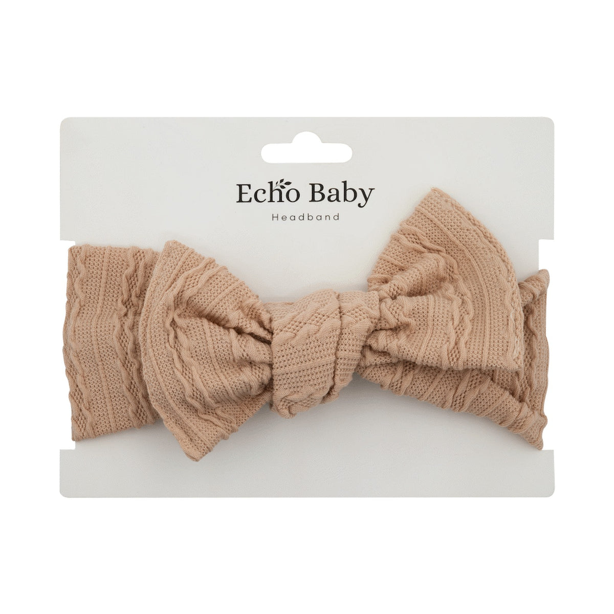 Echo Baby Bow Headband - Bone