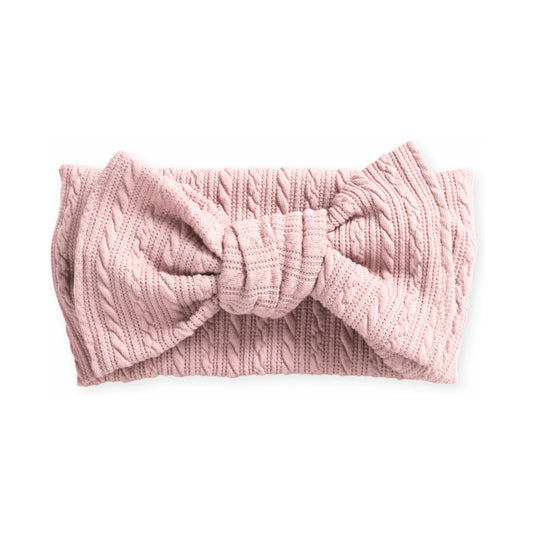 Echo Baby Bow Headband - Baby Pink