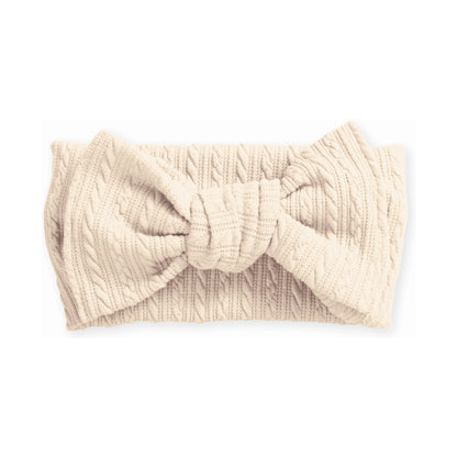 Echo Baby Bow Headband - Sand