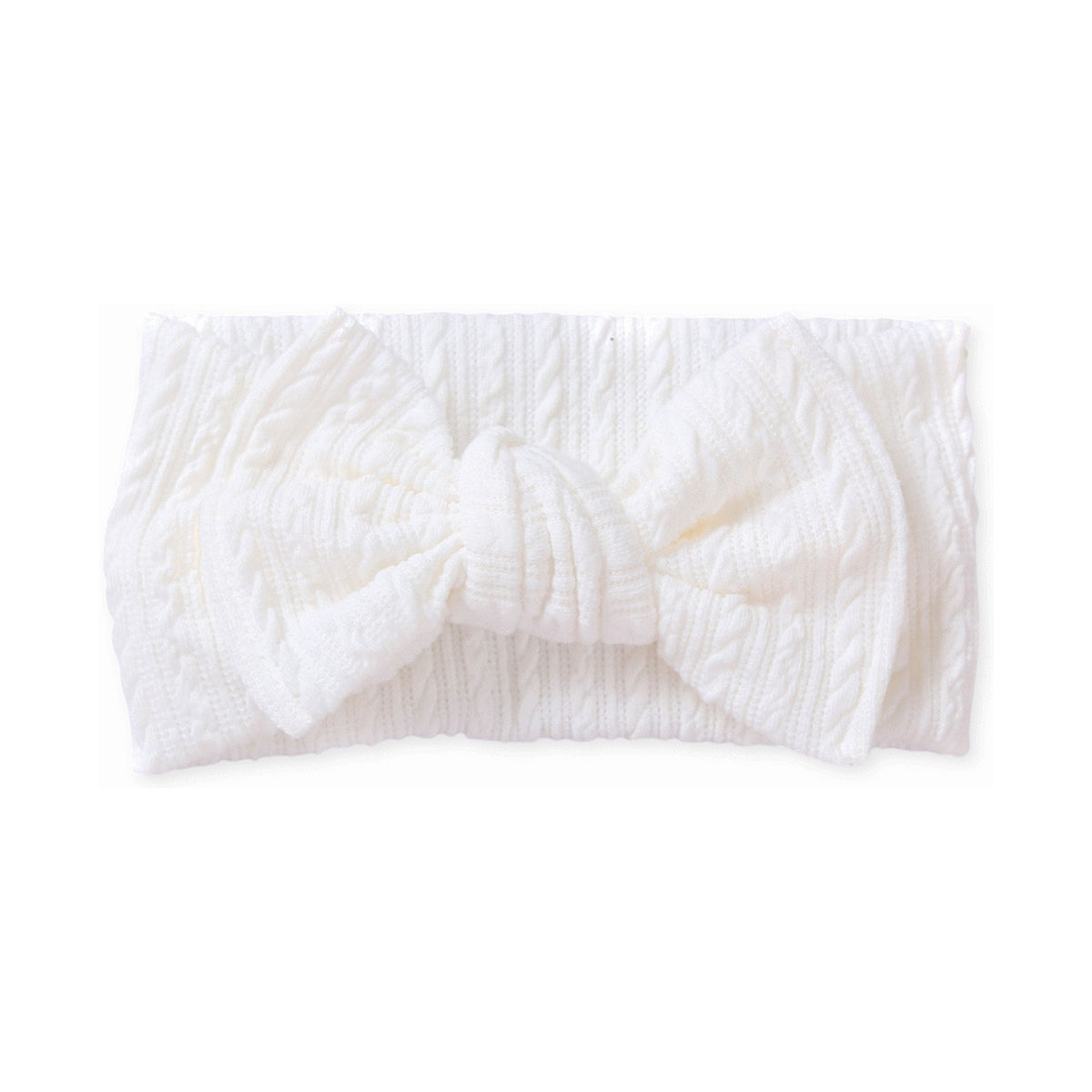 Echo Baby Bow Headband - Snow