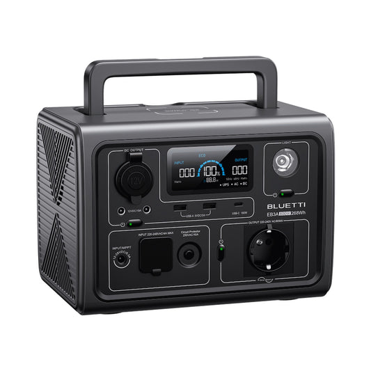 Bluetti EB3A Portable Power Station 600w 268wh
