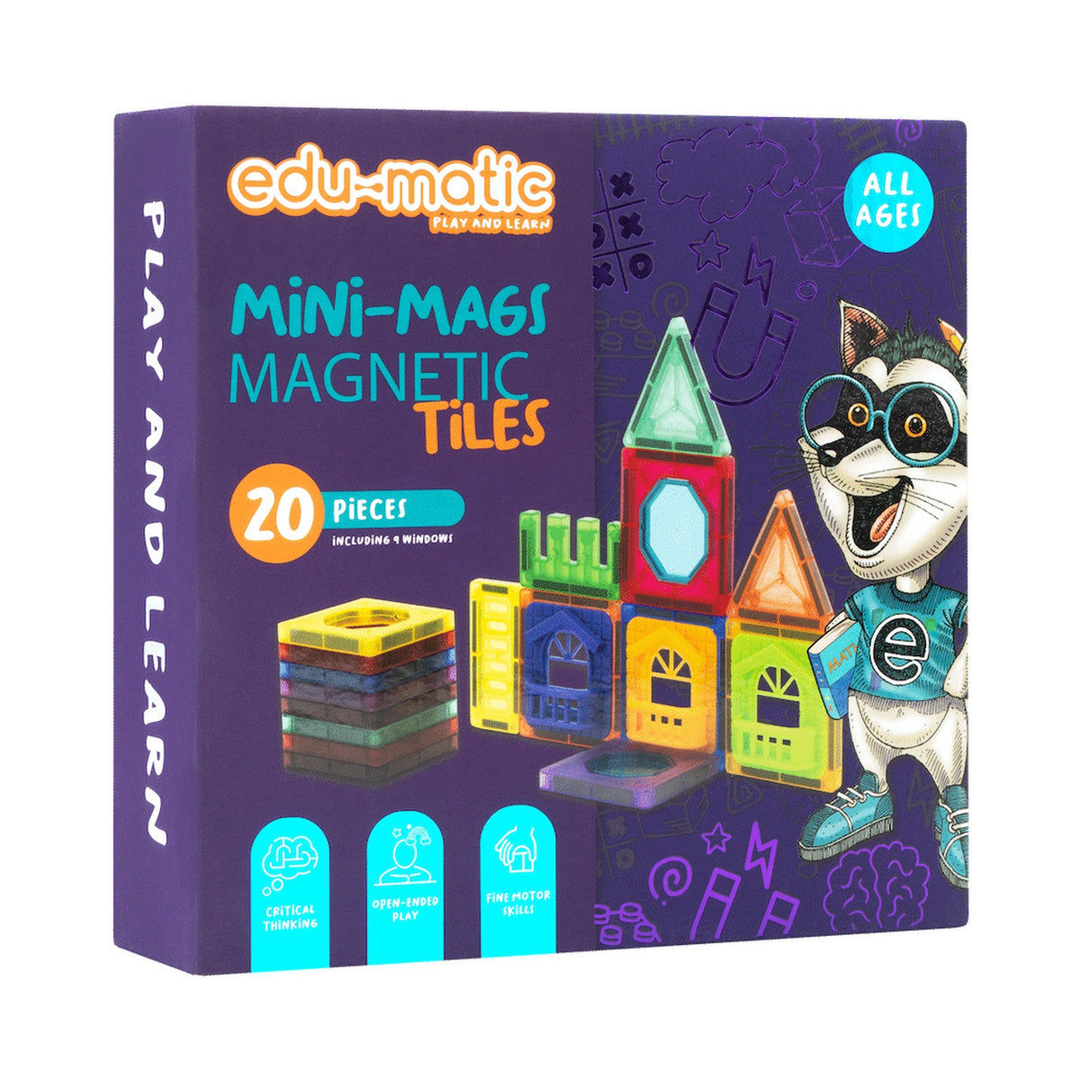 20 Magnetic Tiles and Windows