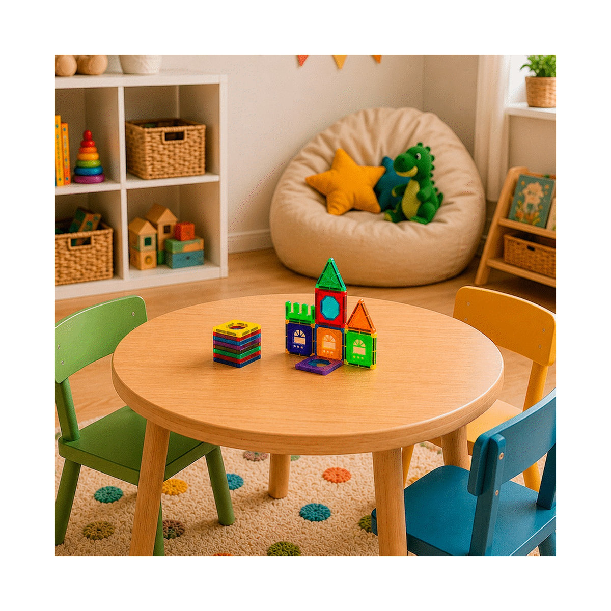 20 Magnetic Tiles and Windows