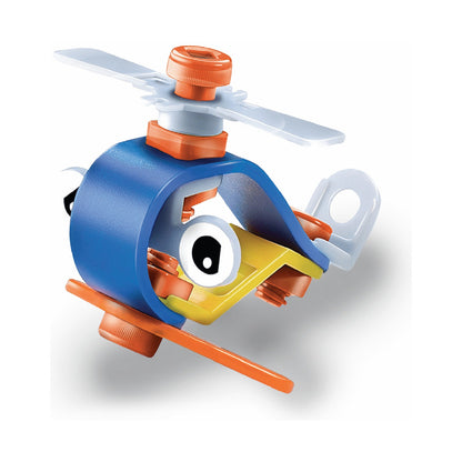 Edu-matic Flexi Build Mini Kit - Helicopter - 14 pcs