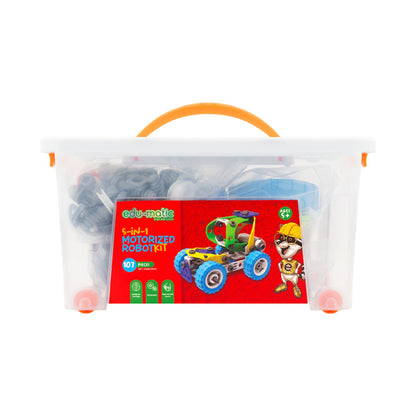 Edu-matic Flexi Build Robot Kit (107 pcs)
