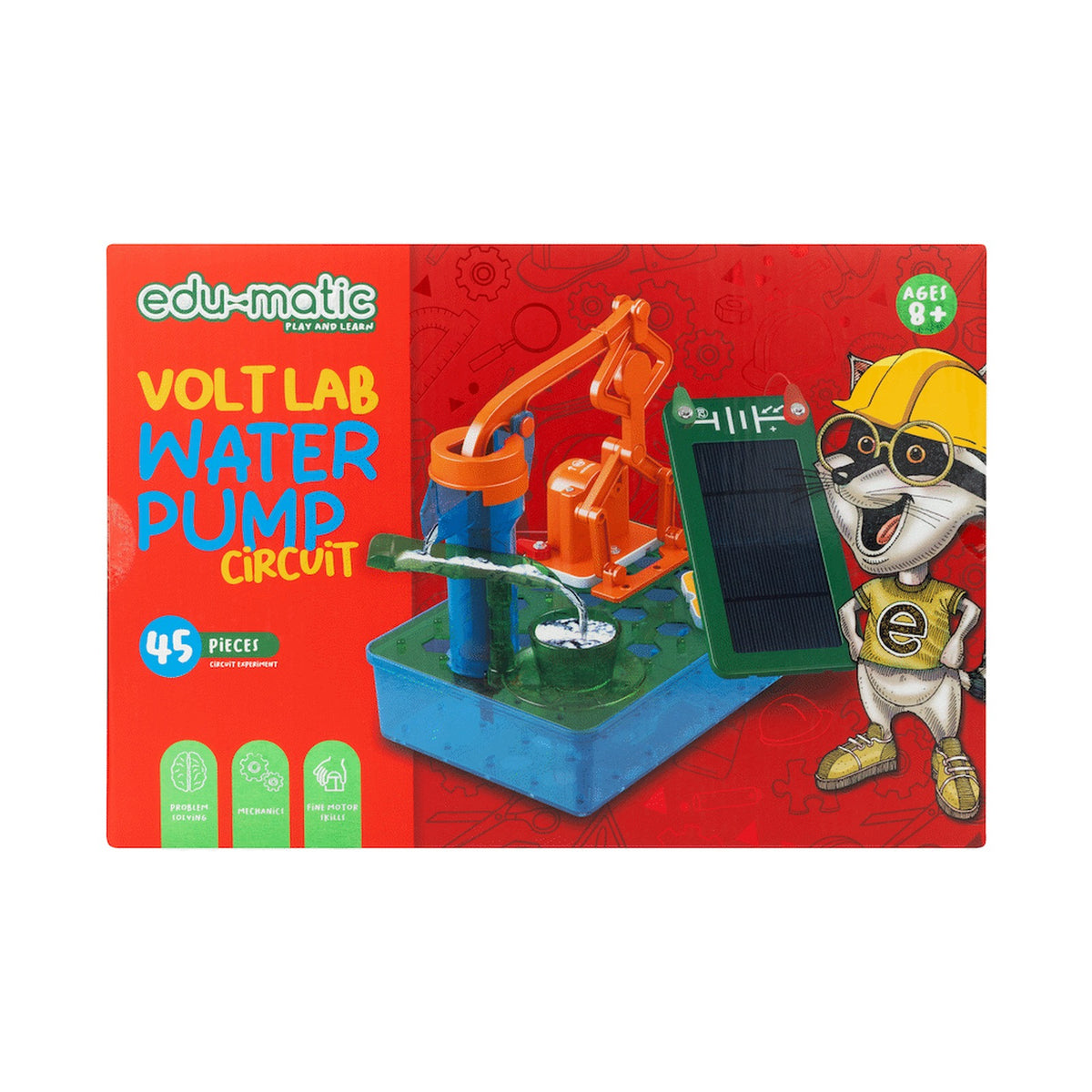 Edu-matic Volt Lab Water Pump Circuit