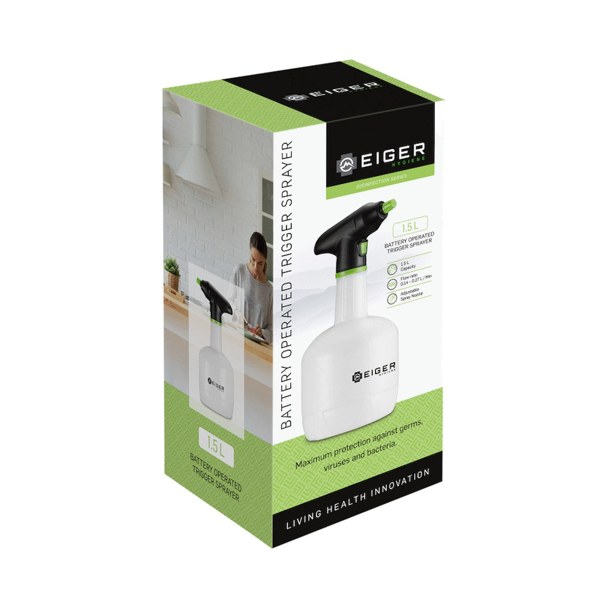 EIGER - BATTERY OPERATED TRIGGER SPRAYER.