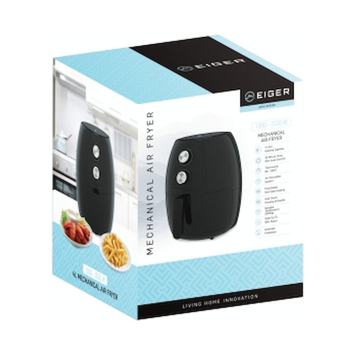 ARIA 4L Mechanical Airfryer