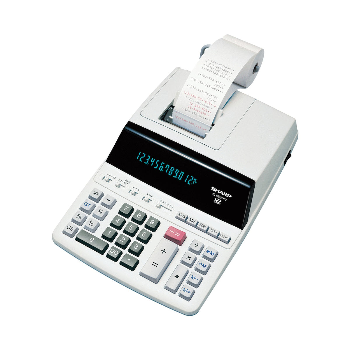 Sharp EL-2607V Premium Fast Printer Calculator AC Powered