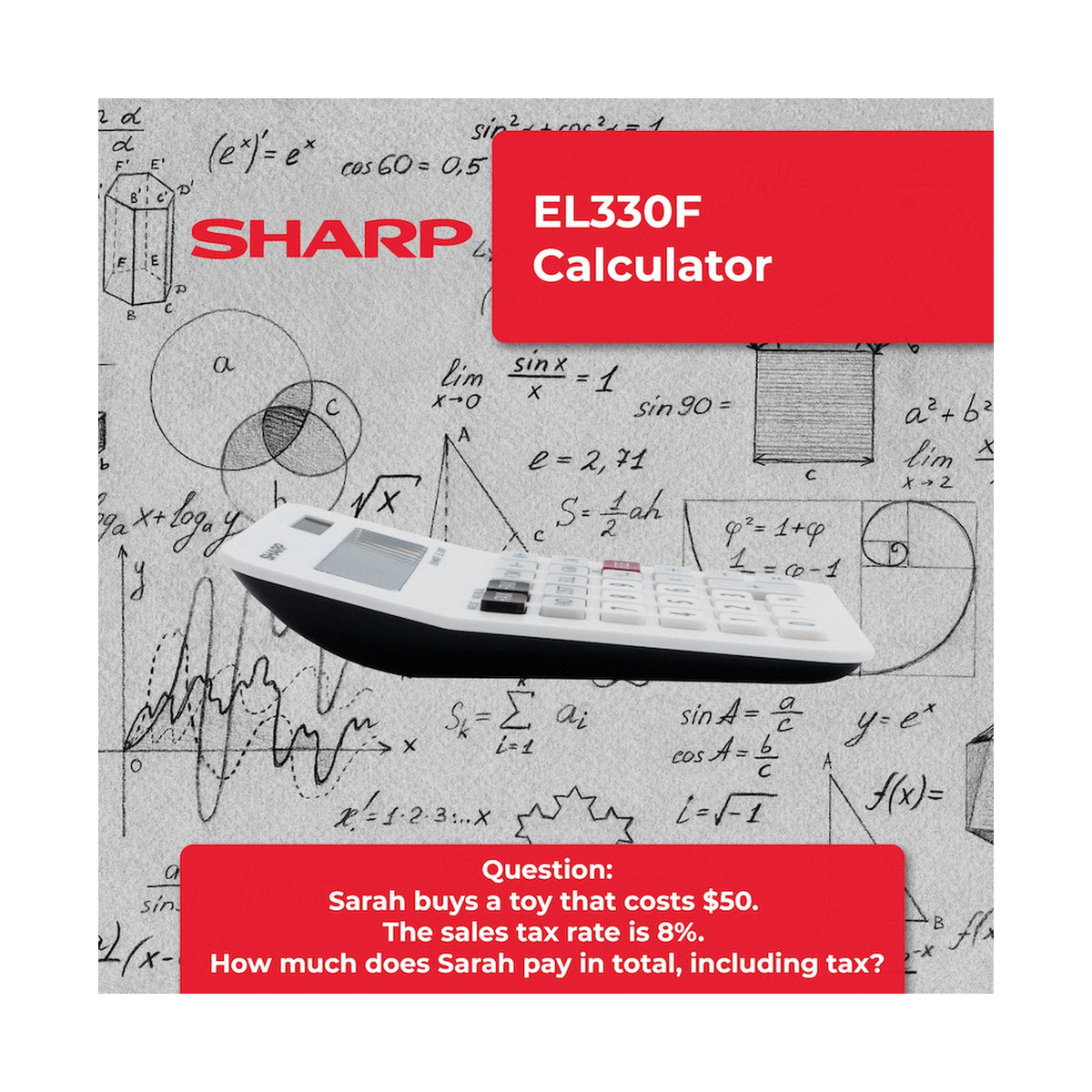 Sharp EL330F Calculator