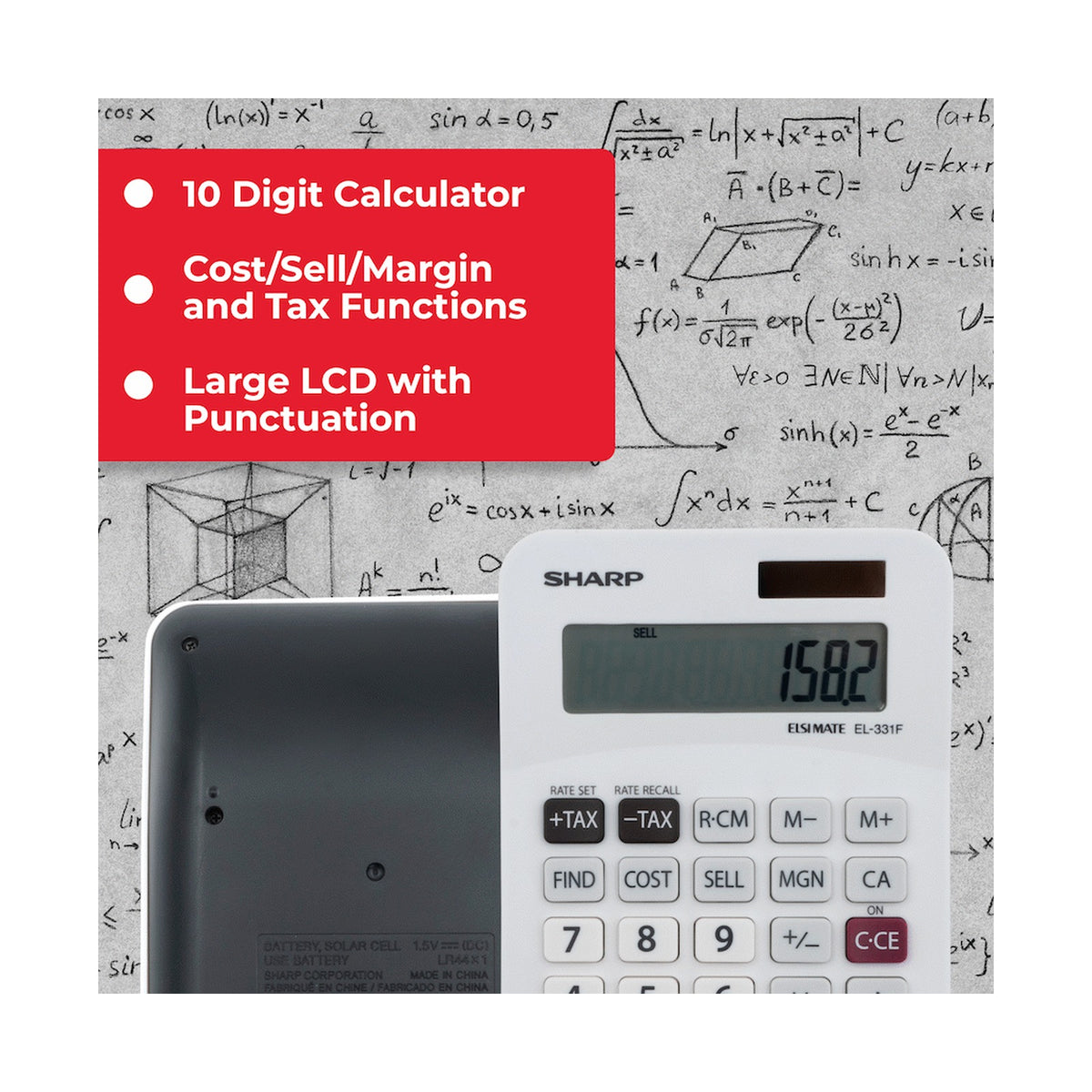 Sharp EL331F Calculator