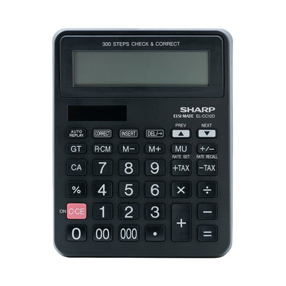 Sharp EL-CC12D Desk Calculator - CheckCorrect Tax