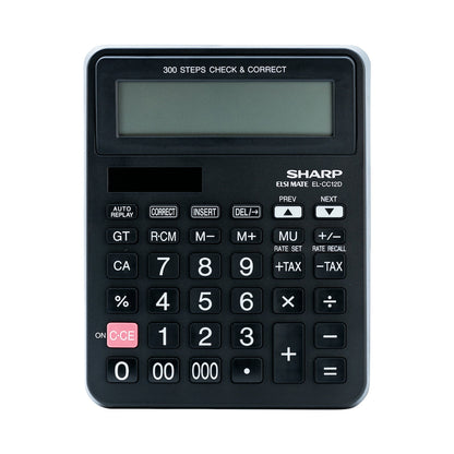 Sharp EL-CC12D Desk Calculator - CheckCorrect Tax