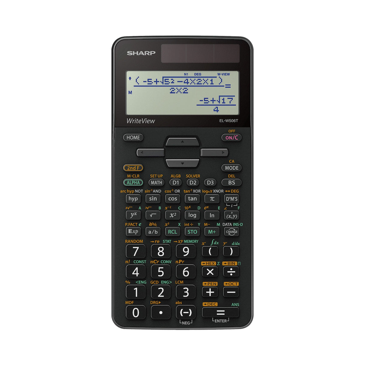 Sharp EL-W506T-BGY Scientific Calculator - 640 functions