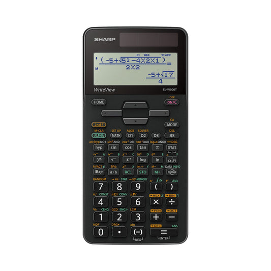 Sharp EL-W506T-BGY Scientific Calculator - 640 functions