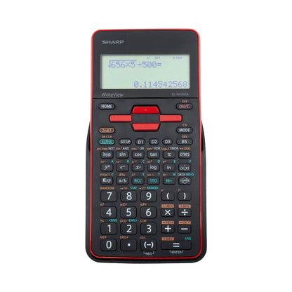 Sharp EL535 Scientific Calculator - 422 Functions- Red