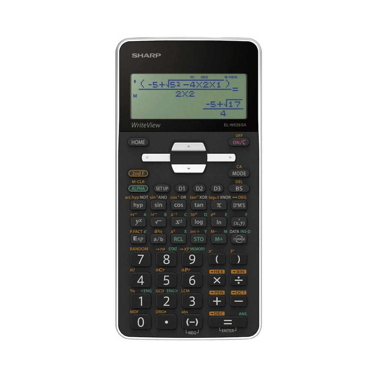 Sharp EL535 Scientific Calculator - 422 Functions - White