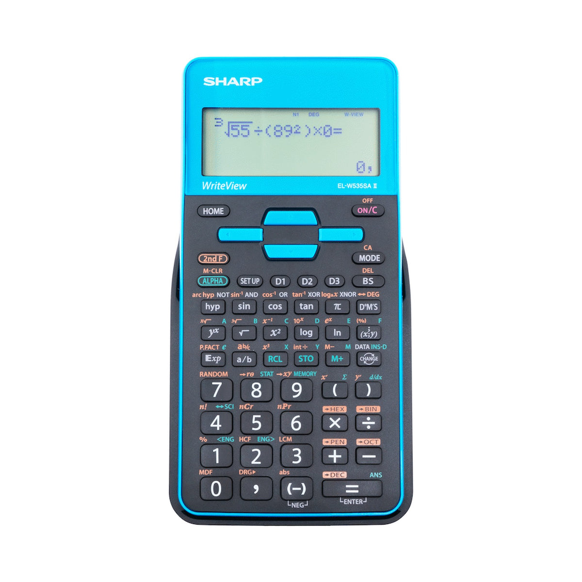 Sharp EL-W535SAII Blue Scientific Calculator