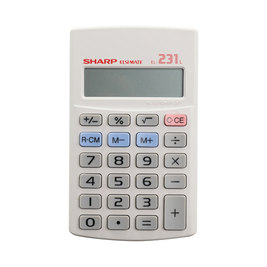 Sharp EL231 LB Pocket Calculator