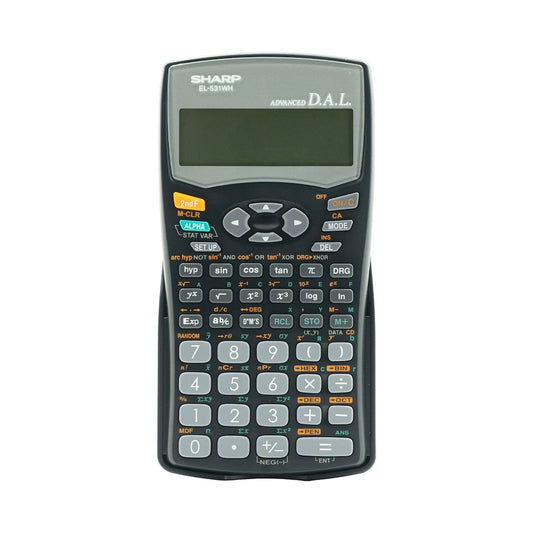 Sharp EL531 WH-BBK - Scientific Calculator - 272 Functions