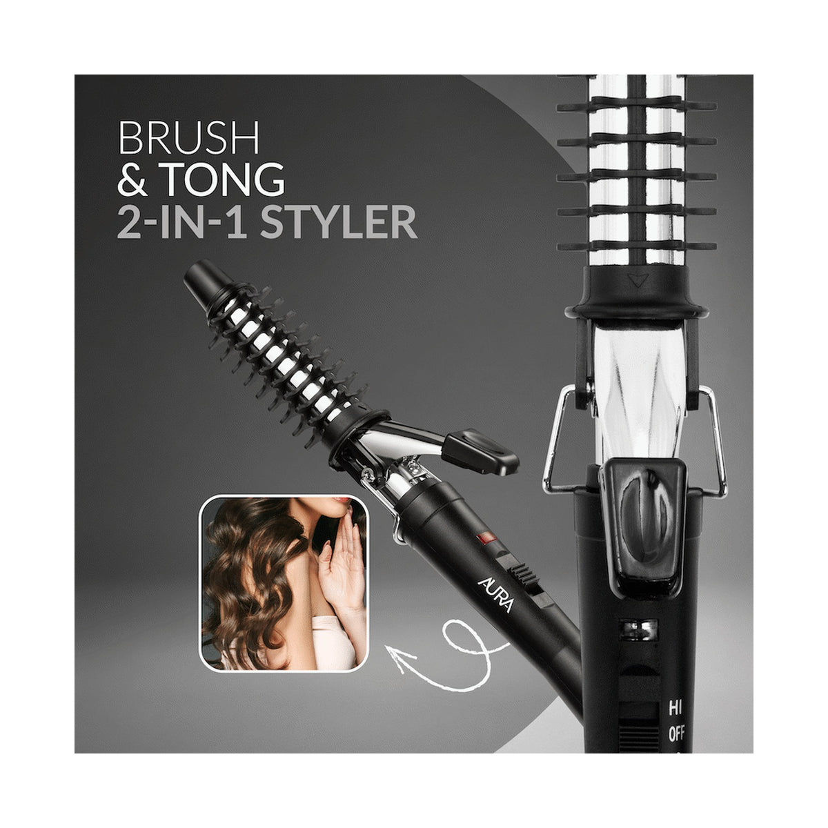 Aura by Elektra 2-in-1 Styler