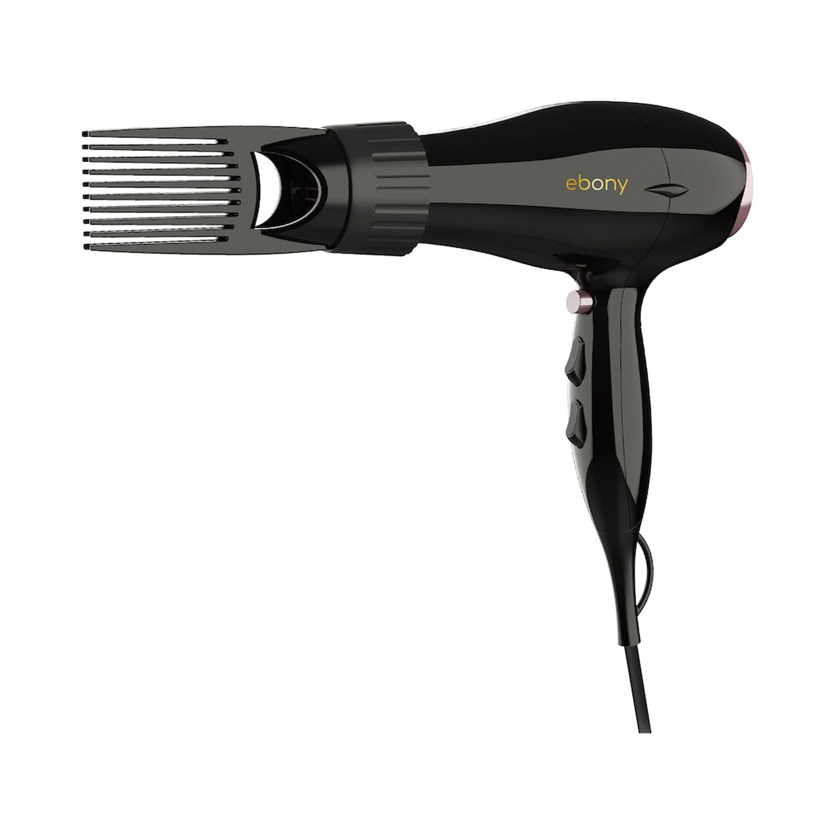Elektra Ebony Power Comb Hairdryer