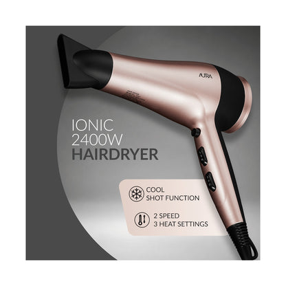 Aura by Elektra 2400W Ionic Hair Dryer