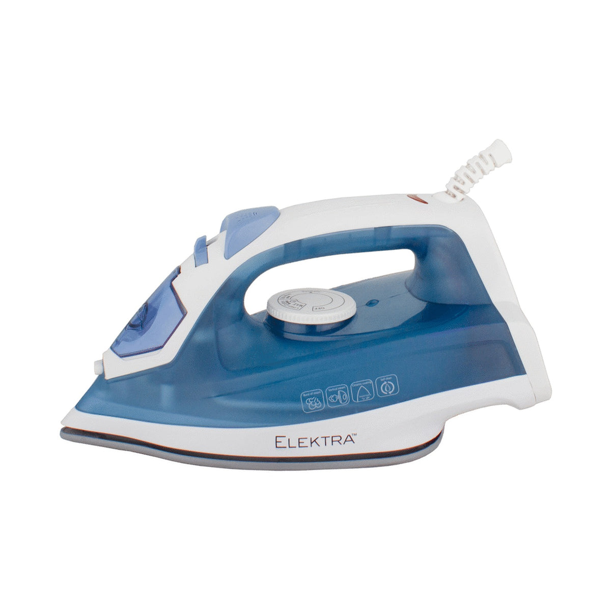 Elektra 2200W Ceramic Steam Iron - Dark Blue