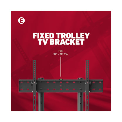 Ellies Solid series Fixed Trolley TV Bracket 37" - 70" TVs