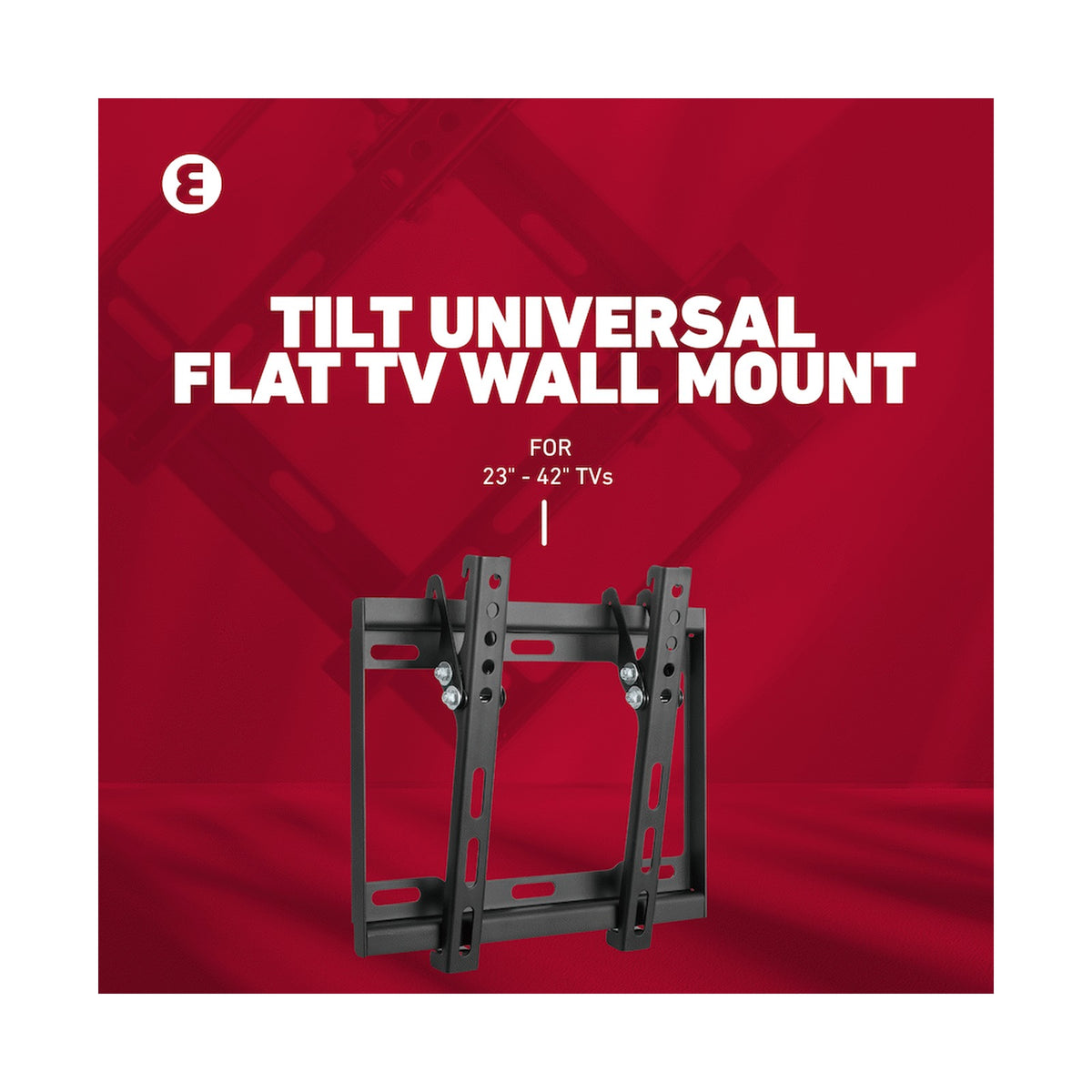 Ellies Solid series Tilt TV Wall Mount For 23" - 42" TVs