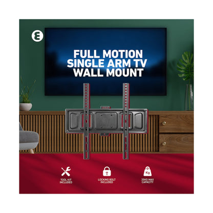Ellies Solid series Full Motion Single Arm Mount 32"-65"TVs