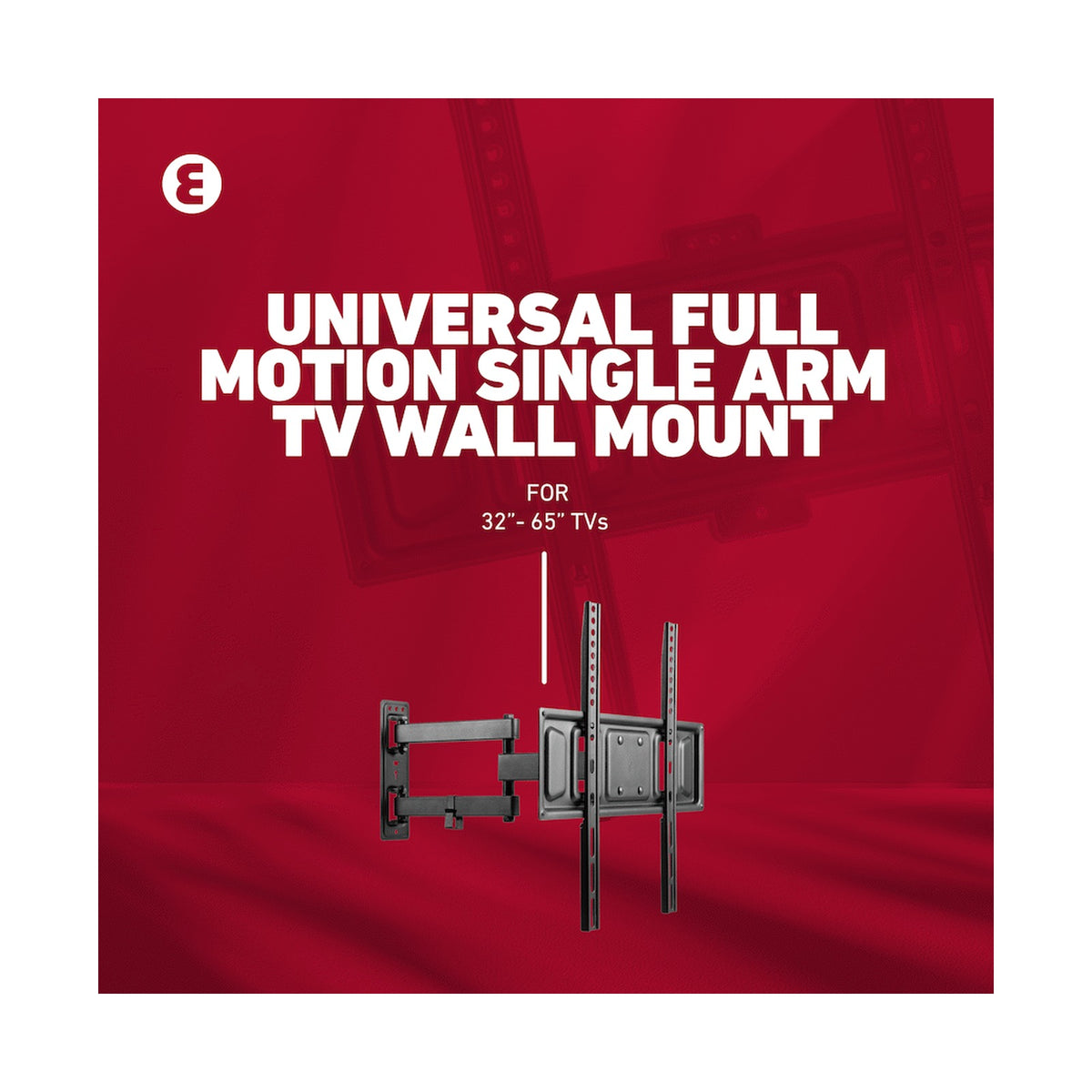 Ellies Solid series Full Motion Single Arm Mount 32"-65"TVs