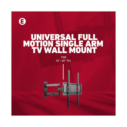 Ellies Solid series Full Motion Single Arm Mount 32"-65"TVs