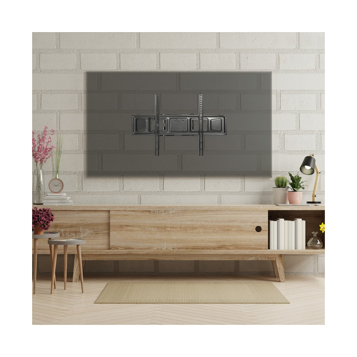 Ellies Solid series Full Motion Double Arm Mount 37"-86"TVs